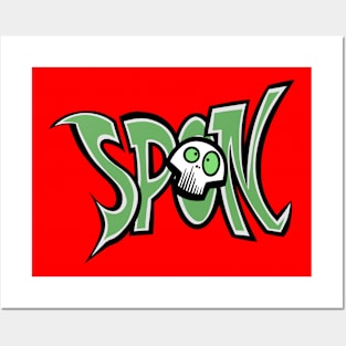 Spon webcomic logo T-shirt Posters and Art